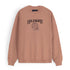 TH  Soft Brown Towel Embroidered Sweatshirt